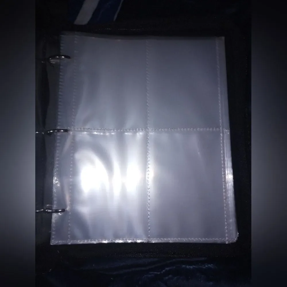 TC Games Card Binder 4-Pocket Card Holder Album with Sleeves NWOT